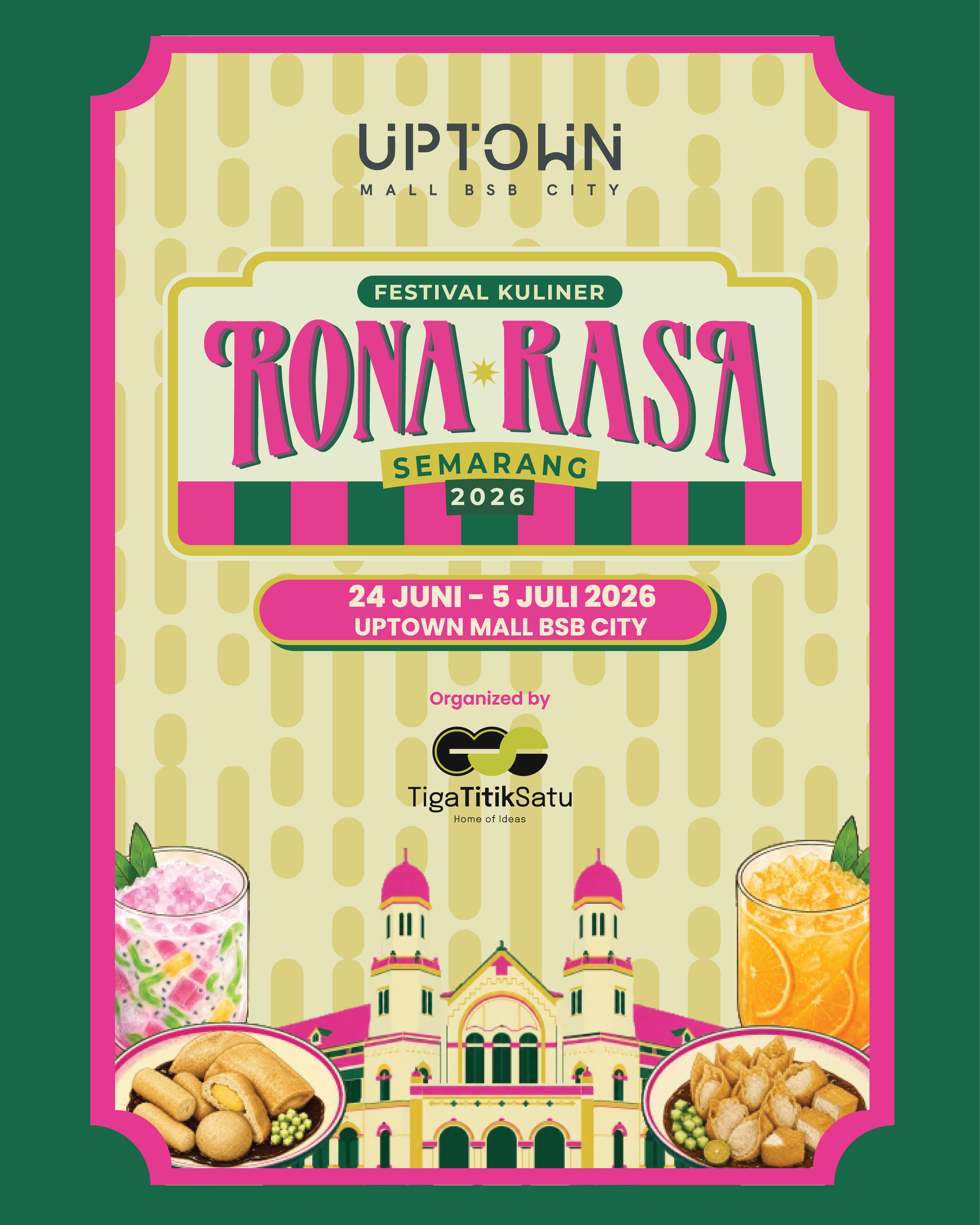 Poster Festival Kuliner Rona Rasa Semarang 2026